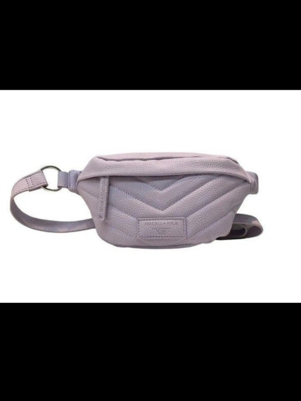 Kendall & Kylie Lavender Quilted Belt Bag